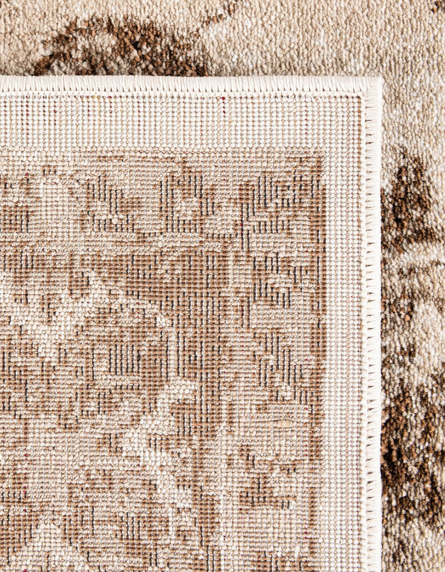 Cream 6' x 6' Rushmore Octagon Area Rug 55% Polypropylene & 45% Polyester Durable Quality Carpet for Indoor Home Decorating for Sale at Rug Engine