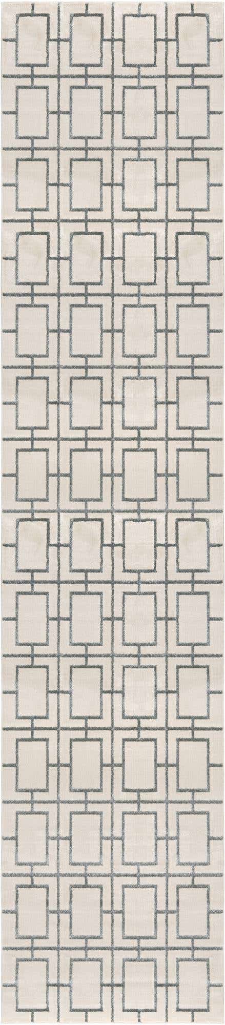 White Silver 2' 7 x 12' Marilyn Monroe Glam Runner Area Rug 70% Polypropylene & 30% Polyester Vivid Geometric Modern Carpet for Interior Home Decor for Sale at Rug Engine