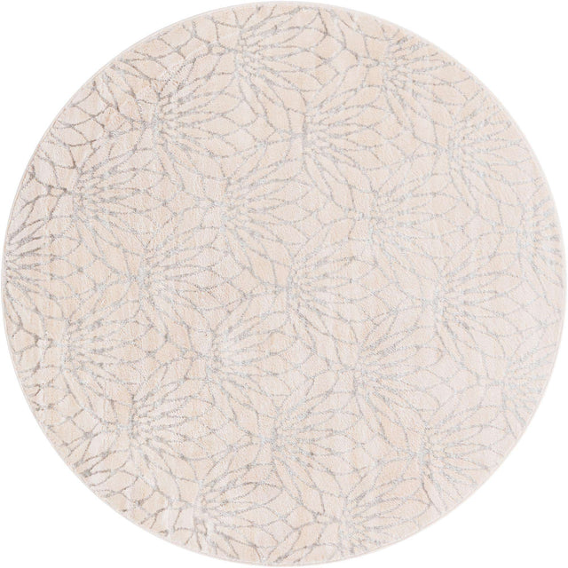 White Silver 5' 3 x 5' 3 Marilyn Monroe Glam Round Area Rug 70% Polypropylene & 30% Polyester Vivid Geometric Modern Carpet for Interior Home Decor for Sale at Rug Engine