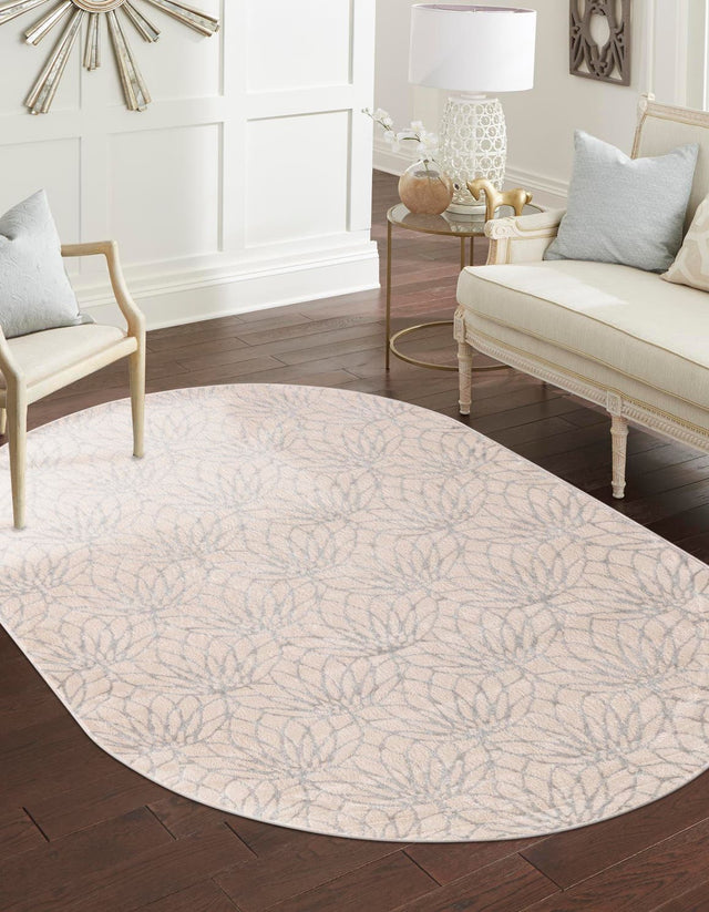 White Silver 5' 3 x 8' Marilyn Monroe Glam Oval Area Rug 70% Polypropylene & 30% Polyester Vivid Geometric Modern Carpet for Interior Home Decor for Sale at Rug Engine