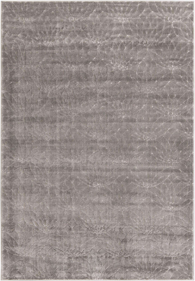 Gray Silver 7' 1 x 10' Marilyn Monroe Glam Rectangle Area Rug 70% Polypropylene & 30% Polyester Vivid Geometric Modern Carpet for Interior Home Decor for Sale at Rug Engine