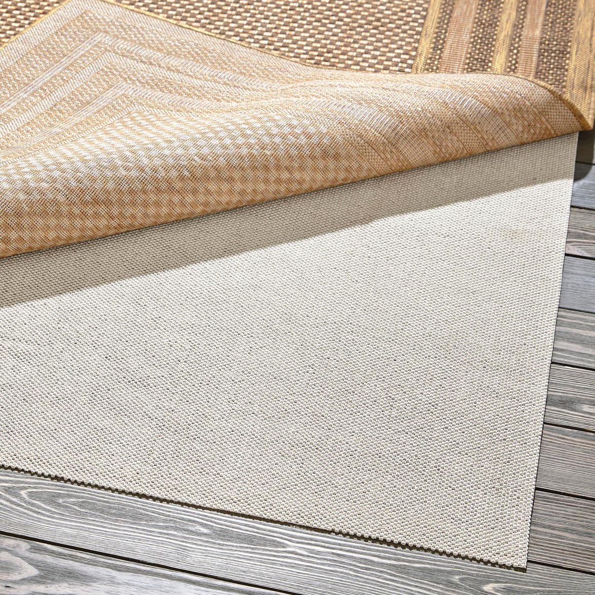 3' x 5' Eco Rectangle Area Rug Pad Floor Protection Pad for Under Rugs & Carpet Non-Slip Durable Rubber Underlayment for Sale at Rug Engine