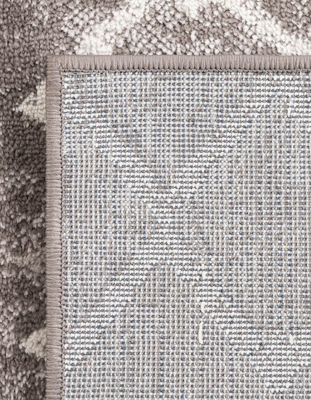 Stone Gray 6' x 6' Bohemian Trellis Square Area Rug 100% Polypropylene With Cotton Backing Geometric Modern Boho Decor Carpet for Living Rooms Office Dining Kitchen Interior Design for Sale at Rug Engine