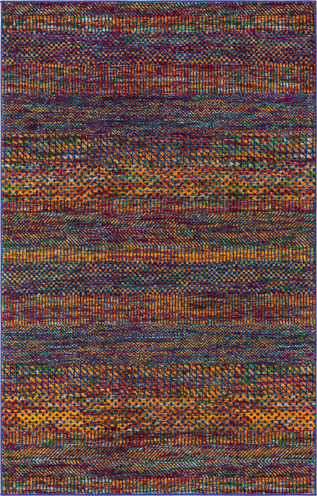 Multicolor 1' 4 x 1' 4 Calypso Sample Area Rug 100% Polypropylene With Cotton Backing Colorful Vivid Traditional Design Carpet for Living Office Dining Rooms for Sale at Rug Engine