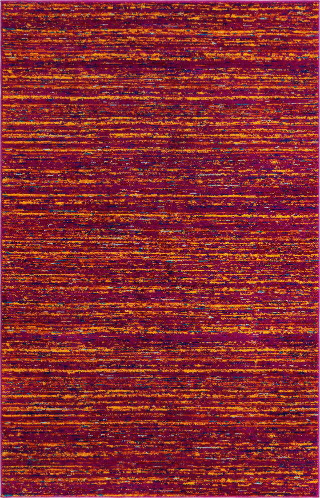Pink 1' 4 x 1' 4 Calypso Sample Area Rug 100% Polypropylene With Cotton Backing Colorful Vivid Traditional Design Carpet for Living Office Dining Rooms for Sale at Rug Engine