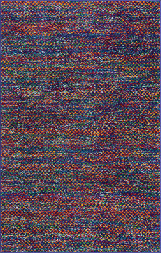 Multicolor 1' 4 x 1' 4 Calypso Sample Area Rug 100% Polypropylene With Cotton Backing Colorful Vivid Traditional Design Carpet for Living Office Dining Rooms for Sale at Rug Engine