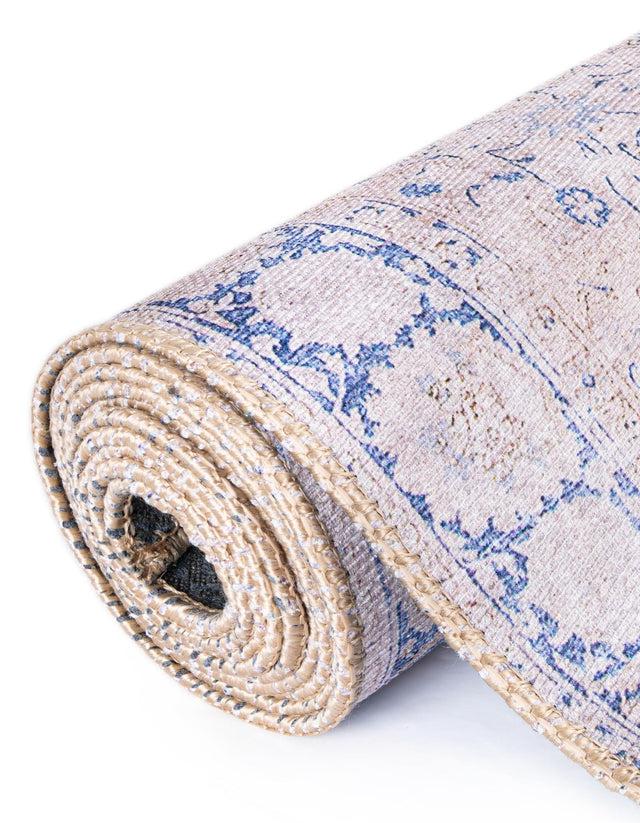 Washable Beige 3' 6 x 5' 6 Timeless Rectangle Area Rug Easy to Clean Stain Resistant & Durable Traditional Classic Vintage Design Carpet for Sale at Rug Engine