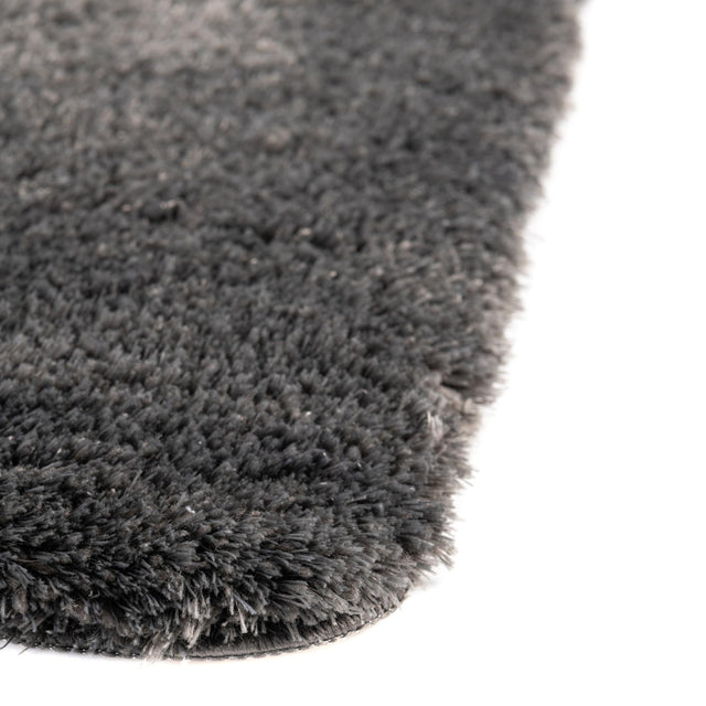 Iron Gray 1' 8 x 2' 7 Bano Luxe Bath Mat Soft & Plush Water Absorbing Accent Area Rug for Sale at Rug Engine