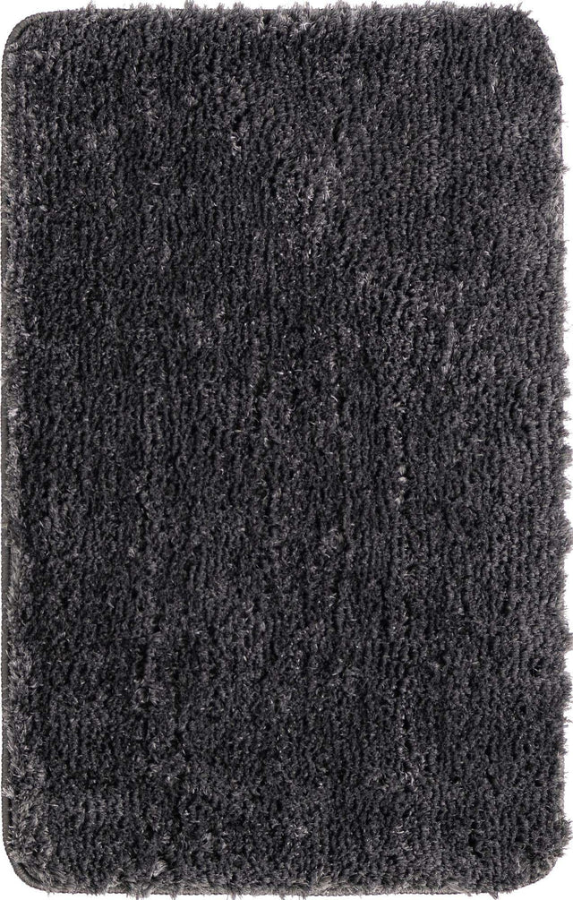 Iron Gray 1' 8 x 2' 7 Bano Luxe Bath Mat Soft & Plush Water Absorbing Accent Area Rug for Sale at Rug Engine