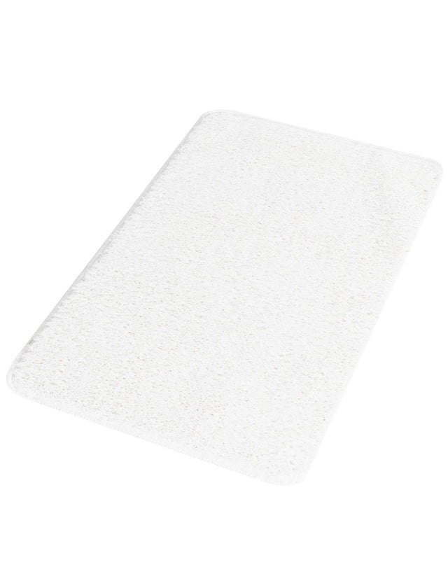 Snow White 1' 8 x 2' 7 Bano Everyday Bath Mat Soft & Plush Water Absorbing Accent Area Rug for Sale at Rug Engine