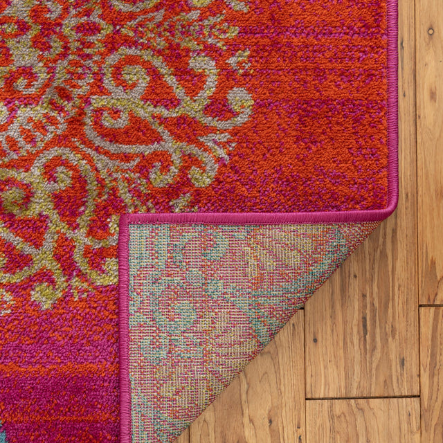 Rust Red 10' x 10' Azalea Square Area Rug Colorful 100% Polypropylene Durable Jute Backing Living Dining Room Bedroom Office Modern Decor Carpet for Sale at Rug Engine