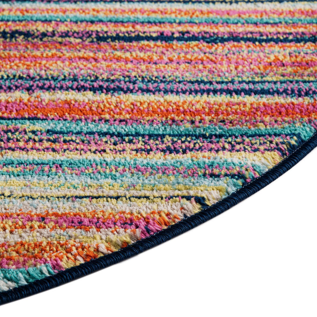 Multicolor 5' 3 x 8' Azalea Oval Area Rug Colorful 100% Polypropylene Durable Jute Backing Living Dining Room Bedroom Office Modern Decor Carpet for Sale at Rug Engine