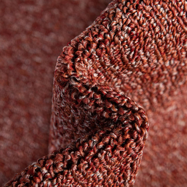 Rust Red 9' 10 x 9' 10 Everyday Solid Square Area Rug 100% Polypropylene With Felt Backing Easy Clean Simple Carpet for Minimalist Room Decorating for Sale at Rug Engine