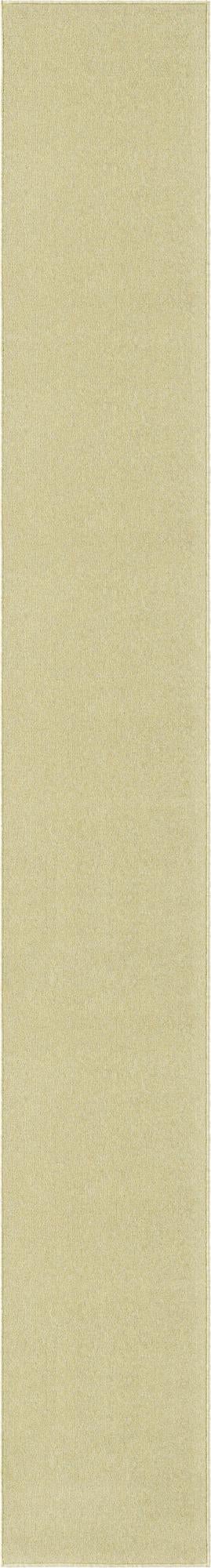 Pastel Green 2' 6 x 20' Everyday Solid Runner Area Rug 100% Polypropylene With Felt Backing Easy Clean Simple Carpet for Minimalist Room Decorating for Sale at Rug Engine