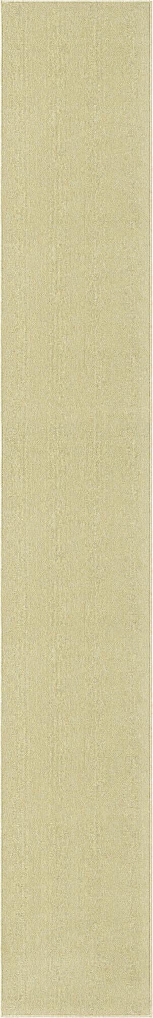 Pastel Green 2' 6 x 16' 5 Everyday Solid Runner Area Rug 100% Polypropylene With Felt Backing Easy Clean Simple Carpet for Minimalist Room Decorating for Sale at Rug Engine