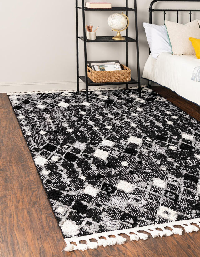 Fossil Gray 9' x 12' Cherokee Rectangle Area Rug 100% Polypropylene With Cotton Backing Modern Geometric Carpet for Home Decor Interior Design Rooms for Sale at Rug Engine