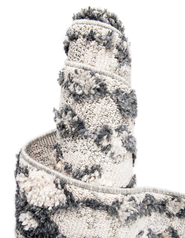 Sand 2' x 12' Cherokee Runner Area Rug 100% Polypropylene With Cotton Backing Modern Geometric Carpet for Home Decor Interior Design Rooms for Sale at Rug Engine