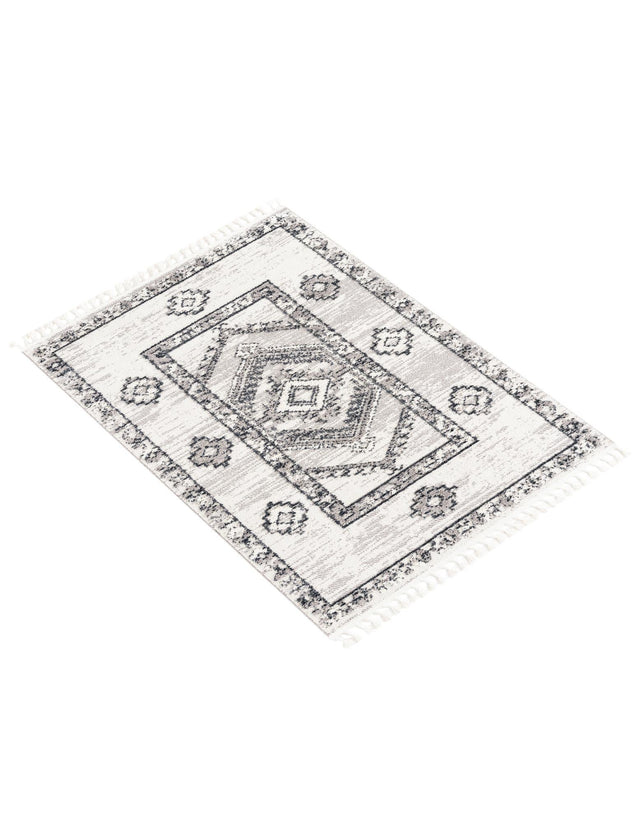 Sand 5' 3 x 8' Cherokee Rectangle Area Rug 100% Polypropylene With Cotton Backing Modern Geometric Carpet for Home Decor Interior Design Rooms for Sale at Rug Engine