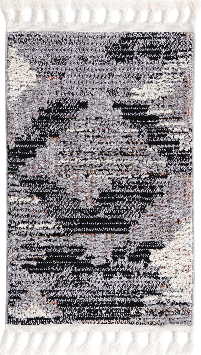 Fossil Gray 2' x 3' 2 Cherokee Rectangle Area Rug 100% Polypropylene With Cotton Backing Modern Geometric Carpet for Home Decor Interior Design Rooms for Sale at Rug Engine