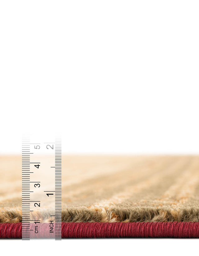 Beige 7' 1 x 7' 1 Barista Square Area Rug 100% Polypropylene Abstract Modern Geometric Carpet for Living Room Dining Office Dorm Room Decor for Sale at Rug Engine