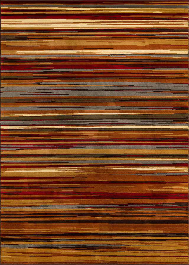 Beige 7' 1 x 10' Barista Rectangle Area Rug 100% Polypropylene Abstract Modern Geometric Carpet for Living Room Dining Office Dorm Room Decor for Sale at Rug Engine