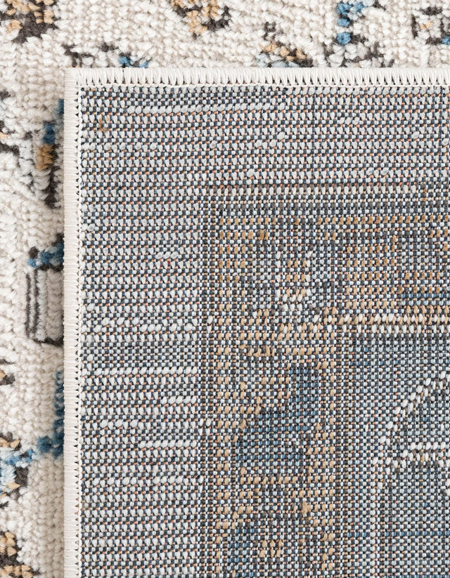 Blue 2' x 3' Nyla Rectangle Area Rug 100% Polypropylene Traditional Classic Carpet for Living Room, Kitchen, Bedroom, Dining, Office for Sale at Rug Engine