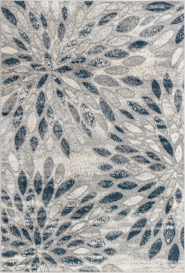 Gray 7' 1 x 10' Sumter Rectangle Area Rug Contemporary Durable Easy Clean Carpet for Bedrooms, Living Areas, Dining, Office, Dorms for Sale at Rug Engine