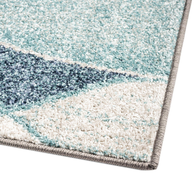 Blue Gray 9' x 12' Autumn Rectangle Area Rug 100% Polypropylene Durable Jute Backing Living Dining Room Bedroom Office Modern Decor Carpet for Sale at Rug Engine