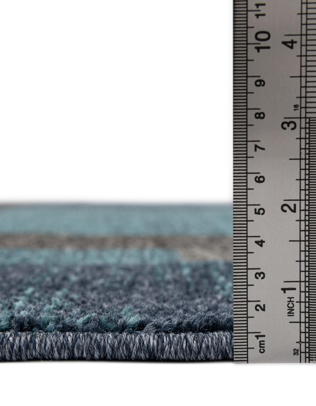 Blue Gray 10' x 13' 1 Autumn Rectangle Area Rug 100% Polypropylene Durable Jute Backing Living Dining Room Bedroom Office Modern Decor Carpet for Sale at Rug Engine