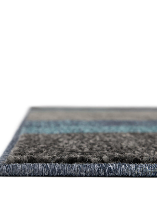 Blue Gray 10' x 13' 1 Autumn Rectangle Area Rug 100% Polypropylene Durable Jute Backing Living Dining Room Bedroom Office Modern Decor Carpet for Sale at Rug Engine