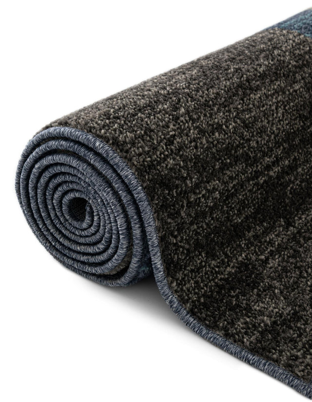 Blue Gray 10' x 13' 1 Autumn Rectangle Area Rug 100% Polypropylene Durable Jute Backing Living Dining Room Bedroom Office Modern Decor Carpet for Sale at Rug Engine