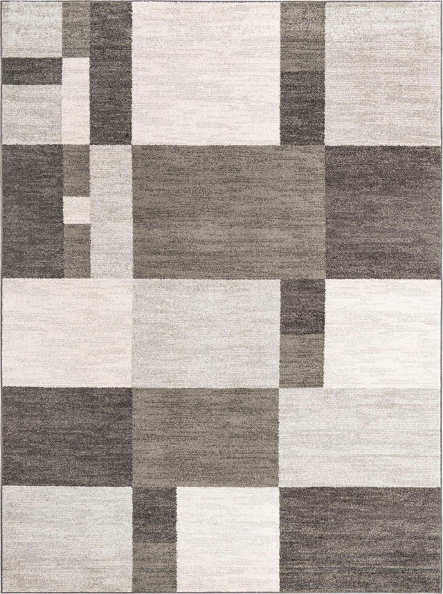 Gray 7' 10 x 10' Autumn Rectangle Area Rug 100% Polypropylene Durable Jute Backing Living Dining Room Bedroom Office Modern Decor Carpet for Sale at Rug Engine