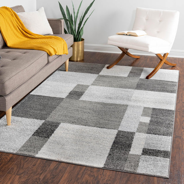Gray 10' x 13' 1 Autumn Rectangle Area Rug 100% Polypropylene Durable Jute Backing Living Dining Room Bedroom Office Modern Decor Carpet for Sale at Rug Engine