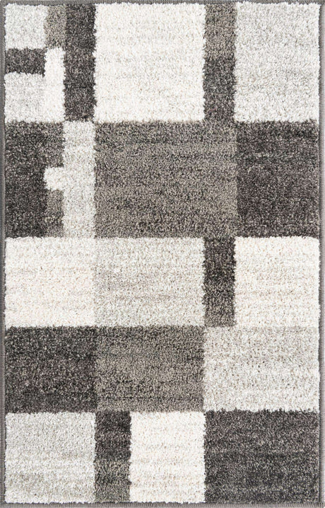 Gray 2' x 3' 1 Autumn Rectangle Area Rug 100% Polypropylene Durable Jute Backing Living Dining Room Bedroom Office Modern Decor Carpet for Sale at Rug Engine