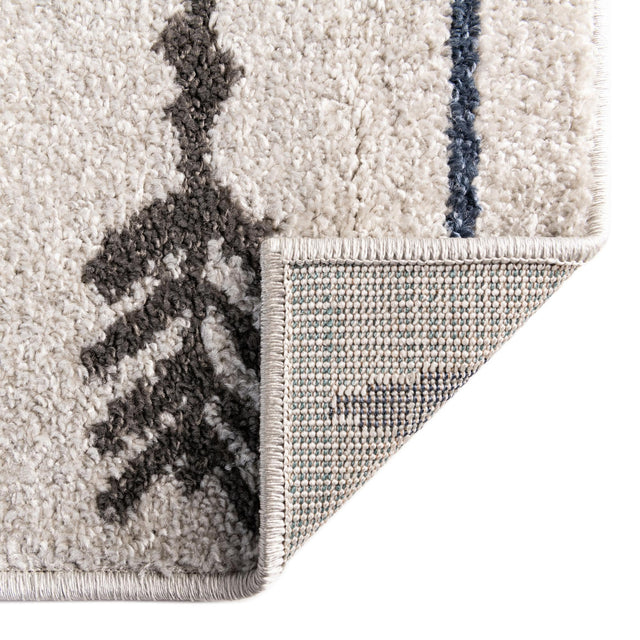 Light Gray 2' x 6' 1 Autumn Runner Area Rug 100% Polypropylene Durable Jute Backing Living Dining Room Bedroom Office Modern Decor Carpet for Sale at Rug Engine