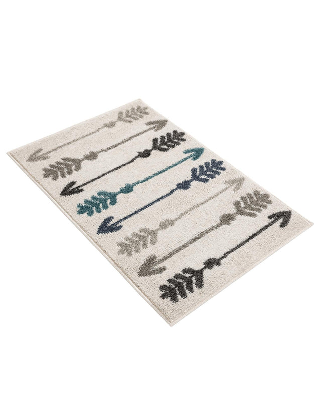 Ivory 2' x 3' 1 Autumn Rectangle Area Rug 100% Polypropylene Durable Jute Backing Living Dining Room Bedroom Office Modern Decor Carpet for Sale at Rug Engine