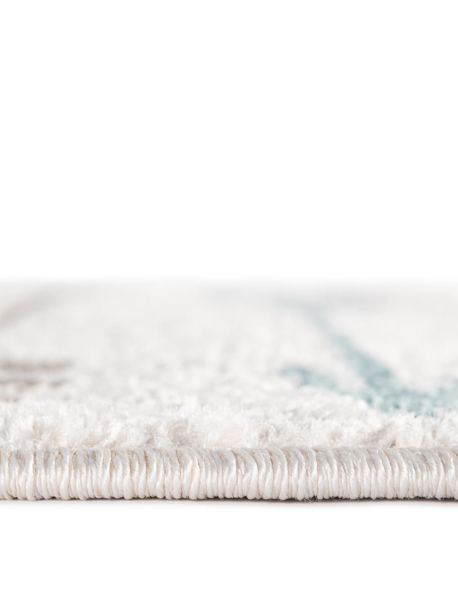Ivory 2' x 6' 1 Autumn Runner Area Rug 100% Polypropylene Durable Jute Backing Living Dining Room Bedroom Office Modern Decor Carpet for Sale at Rug Engine
