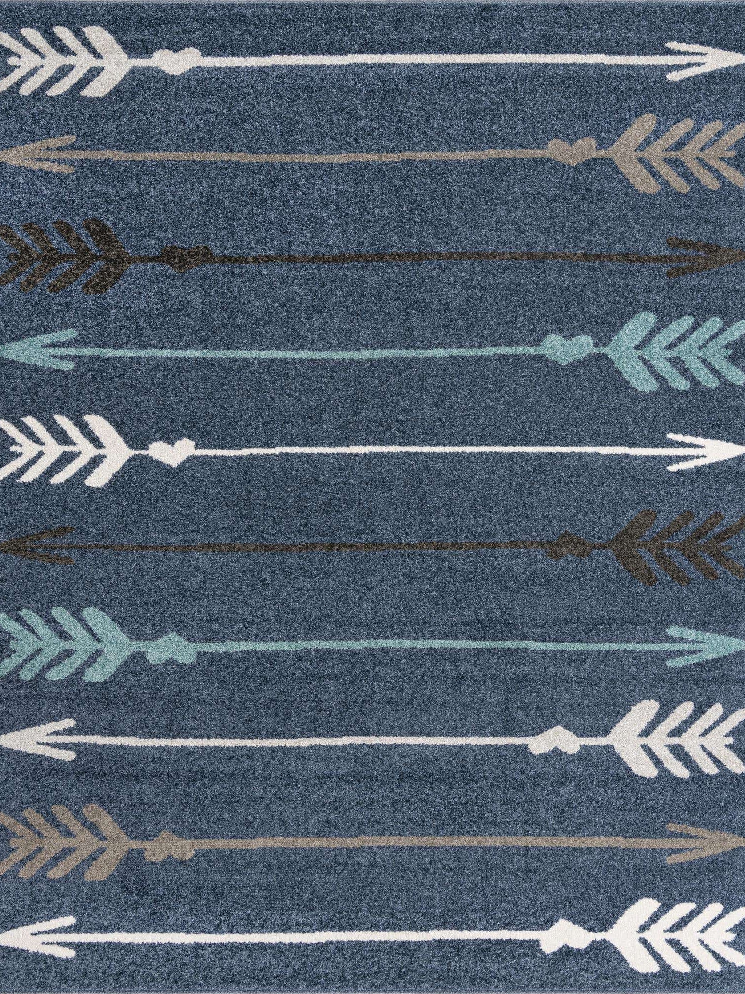 Navy Blue 7' 10 x 10' Autumn Rectangle Area Rug 100% Polypropylene Durable Jute Backing Living Dining Room Bedroom Office Modern Decor Carpet for Sale at Rug Engine