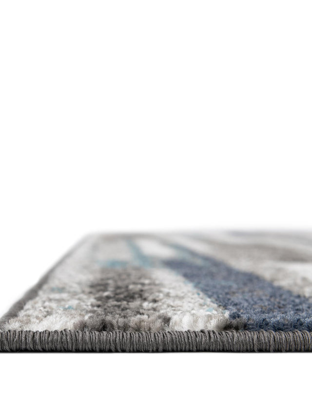 Blue Gray 9' x 12' Autumn Rectangle Area Rug 100% Polypropylene Durable Jute Backing Living Dining Room Bedroom Office Modern Decor Carpet for Sale at Rug Engine