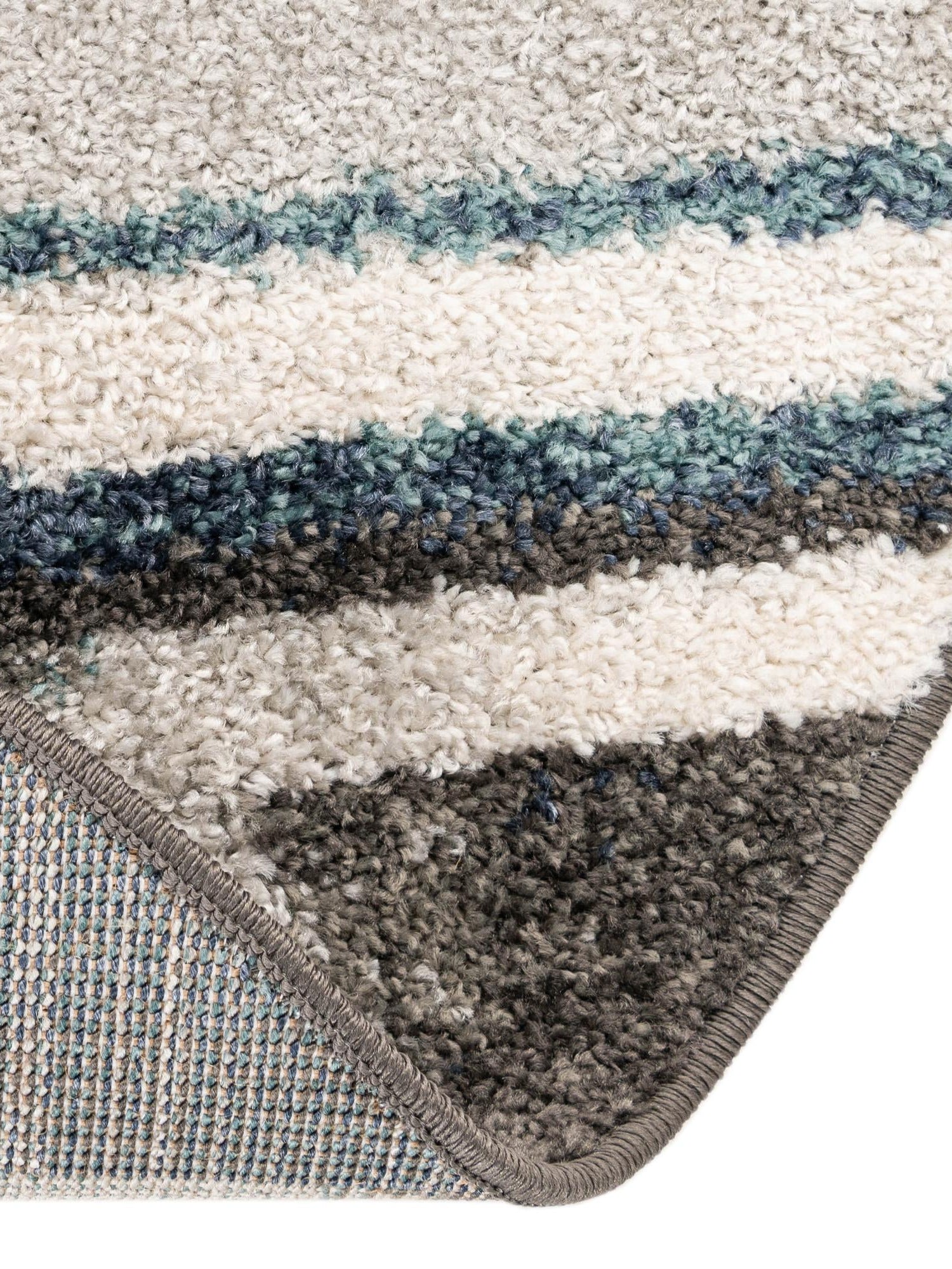 Blue Gray 7' 10 x 7' 10 Autumn Round Area Rug 100% Polypropylene Durable Jute Backing Living Dining Room Bedroom Office Modern Decor Carpet for Sale at Rug Engine