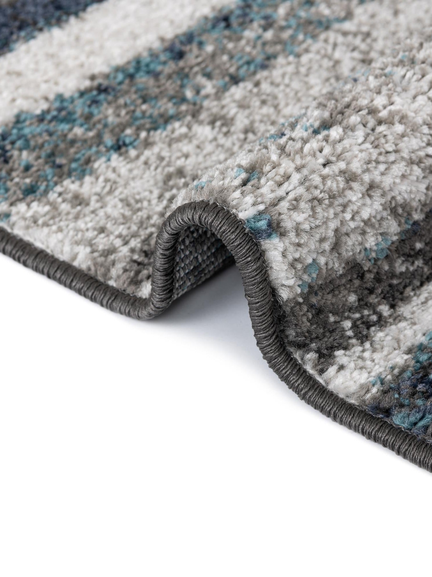 Blue Gray 7' 10 x 7' 10 Autumn Round Area Rug 100% Polypropylene Durable Jute Backing Living Dining Room Bedroom Office Modern Decor Carpet for Sale at Rug Engine