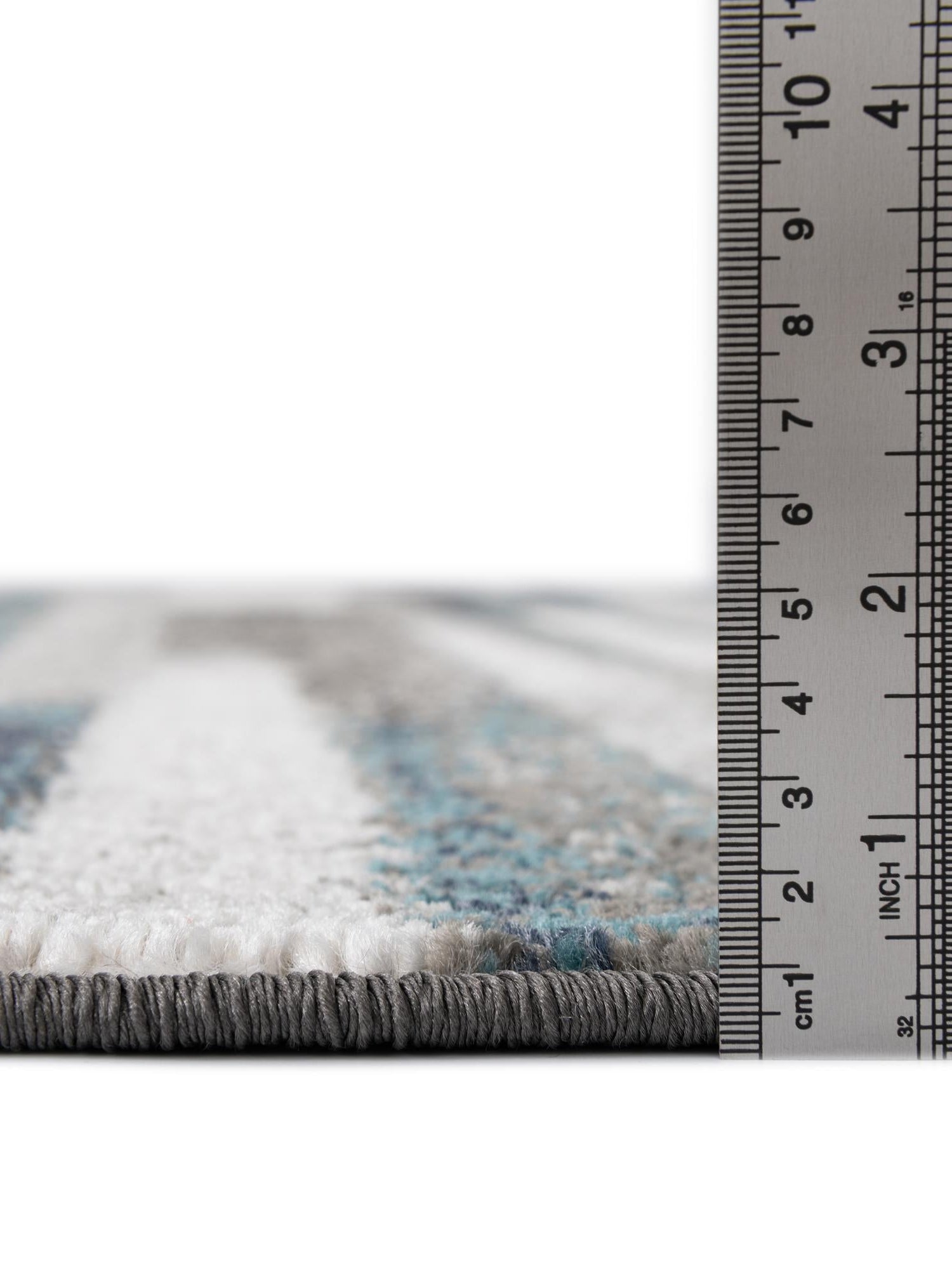 Blue Gray 2' 7 x 10' Autumn Runner Area Rug 100% Polypropylene Durable Jute Backing Living Dining Room Bedroom Office Modern Decor Carpet for Sale at Rug Engine