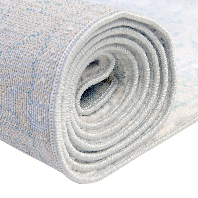 Gray 8' x 8' Newport Square Area Rug 100% Polypropylene Traditional Distressed Classic Contemporary Carpet for Home Decor for Sale at Rug Engine