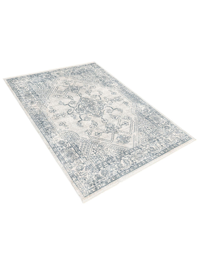 Gray 4' x 5' 11 Newport Rectangle Area Rug 100% Polypropylene Traditional Distressed Classic Contemporary Carpet for Home Decor for Sale at Rug Engine