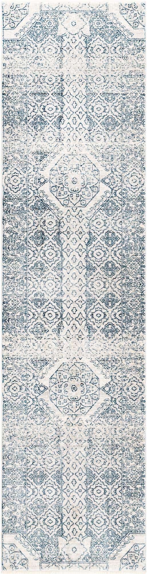 Gray 2' x 8' Newport Runner Area Rug 100% Polypropylene Traditional Distressed Classic Contemporary Carpet for Home Decor for Sale at Rug Engine