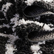 Black and White 4' x 6' Hygge Shag Rectangle Area Rug Thick Soft Touch Fluffy & Plush Shaggy Pile 100% Polypropylene With Jute Backing Modern Carpet for Sale at Rug Engine