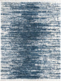 Blue 7' 10 x 10' Serenity Shag Rectangle Area Rug Thick Soft Touch Fluffy & Plush Shaggy Pile