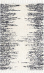 White 4' x 6' Serenity Shag Rectangle Area Rug Thick Soft Touch Fluffy & Plush Shaggy Pile