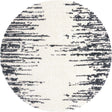 White 10' x 10' Serenity Shag Round Area Rug Thick Soft Touch Fluffy & Plush Shaggy Pile