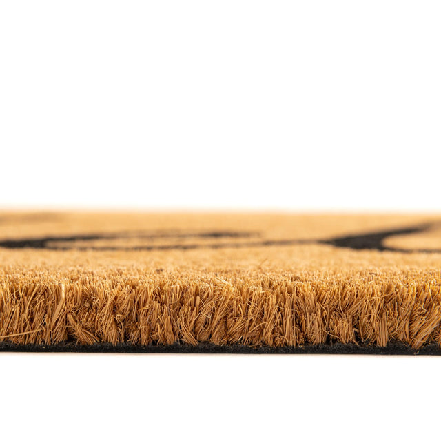 Natural 1' 6 x 2' 6 Doormat Entryway Porch Patio Deck Outdoor Area Rug 100% Coir With Vinyl Backing Carpet Mat for Outside Entryways for Sale at Rug Engine